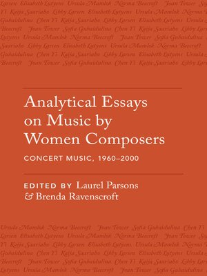 cover image of Analytical Essays on Music by Women Composers